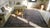 Textile Phenomenal Gray and Purple Mauve Color With Floral Design Antique Chinese Nepal Rug For Sale - Image 7 of 9