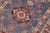 Boho Chic Tribal Kazak Light Blue/Beige Wool Runner Rug- 2'9''x9'6'' For Sale - Image 4 of 10