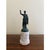 Collection of Grand Tour Style Neoclassical Metal Figures on Marble Bases For Sale - Image 10 of 10