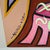 This striking acrylic painting on canvas is titled "Puck'd Up", created in April 2024 by the well-known Columbus, Georgia...