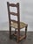 Rustic Chairs with Slatted Backs, Set of 6 For Sale - Image 9 of 12