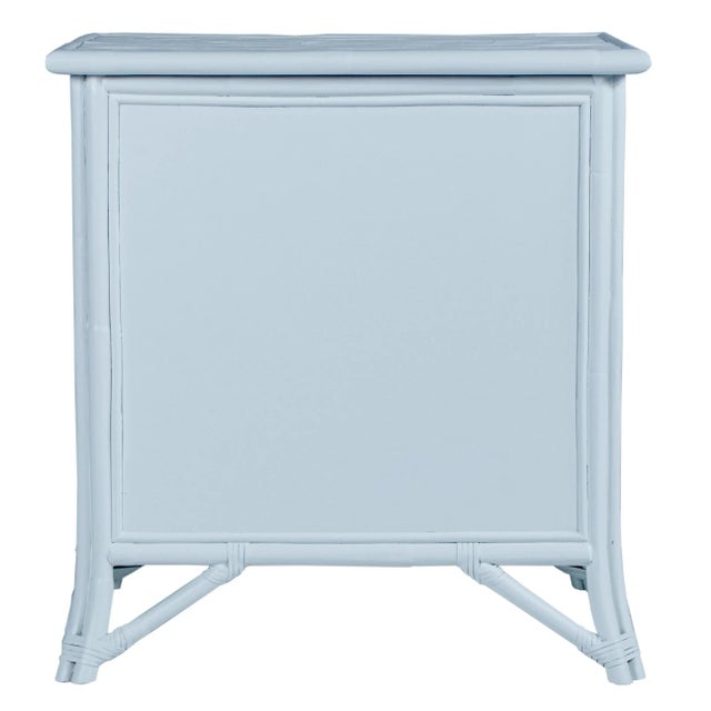 Not Yet Made - Made To Order Aruba One-Drawer Nightstand - Blue For Sale - Image 5 of 7