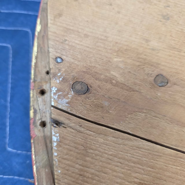 This 19th Century English George III Style Carved Giltwood Oval Margin Sectional Mirror is spectacular, with polished...