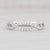 Gem: Natural Diamonds - 0.35 Total Carats, Round Brilliant Cut, H - I Color, VS2 Clarity Metal: 18k White Gold Weight: 4...