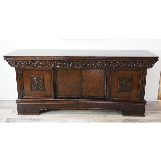 Antique Oak Buffet, 1890s For Sale - Image 16 of 16