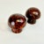 1970s Vintage Minimalism Italian Marble Mushroom Salt & Pepper Shakers - A Pair, Thanksgiving For Sale - Image 11 of 12