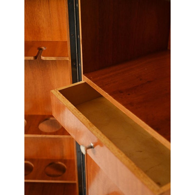 Scandinavian Bar Cabinet with Inlays, 1940s For Sale - Image 14 of 16