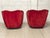 Red Velvet Armchairs, 1950s, Set of 2 For Sale - Image 13 of 18