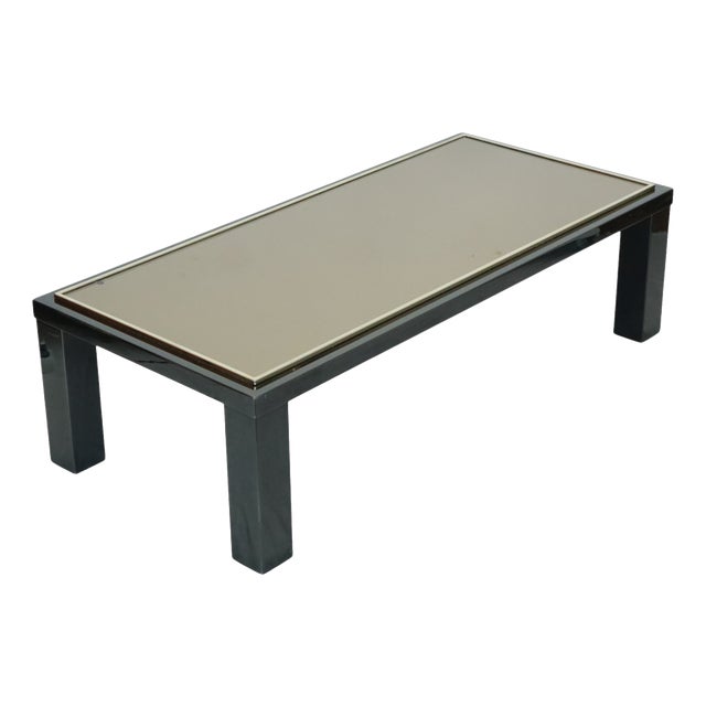 Vintage Coffee Table by Roger Van Hevel for Belgo Chrom, 1970s For Sale