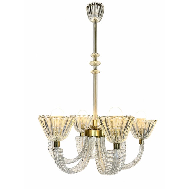 The chandelier by Ercole Barovier (Murano, 1940) Imagine Venice in the early 1940s. The furnaces of Murano are still...