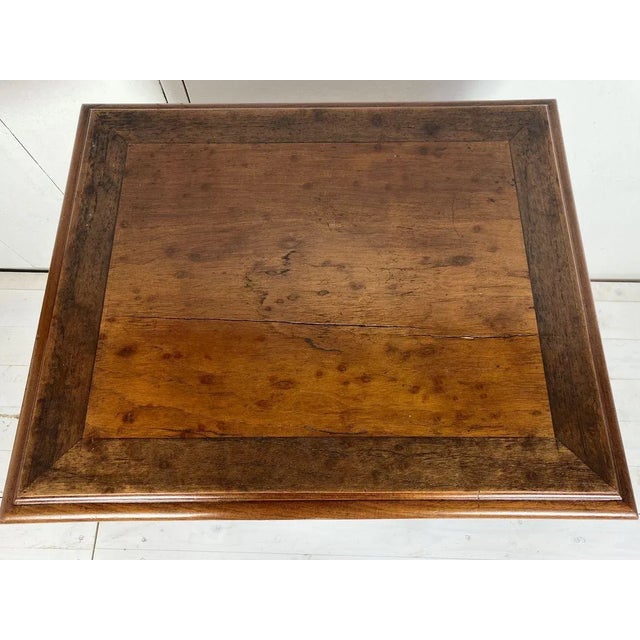 Antique German Walnut Sewing Table For Sale - Image 15 of 18