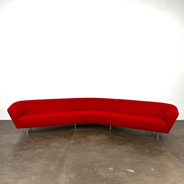 The Loop sectional represents a sophisticated approach to modular seating, where soft elements unite to create...