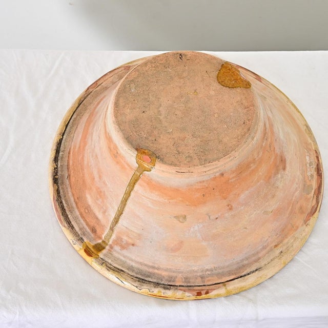 Early 20th Century Spanish Vintage Terracotta Bowl For Sale - Image 5 of 7