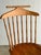 Brown Vintage Windsor Valet Side Chair, Faux Bamboo Spindles, Turned Legs, Circa 1960s For Sale - Image 8 of 10