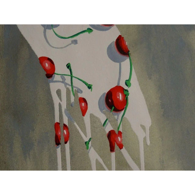 White Brush stroke For Sale - Image 3 of 5