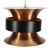 Metal Brass & Orange Ceiling Lights by Bent Nordsted for Lyskaer Belysning For Sale - Image 7 of 7