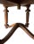 19th Century French Walnut Swivel Chair: Figural Crest & Organic Movement For Sale - Image 11 of 17