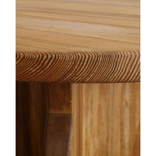 1930s Swedish Modern Lovö Round Side Table by Axel Einar Hjorth for Nordiska Kompaniet, 1930s For Sale - Image 5 of 7