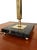 1950s 1950s Stiffel Mid Century Modern Large Brass and Marble Table Lamp/ 1950s Modernist Lamp For Sale - Image 5 of 8