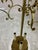 Late 19th Century English Regency Cut/Etched Glass and Brass Bell Hall Lantern For Sale - Image 9 of 11