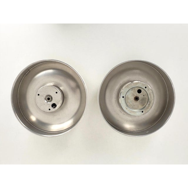 German White Wall Lights, 1960s, Set of 2 For Sale - Image 13 of 16