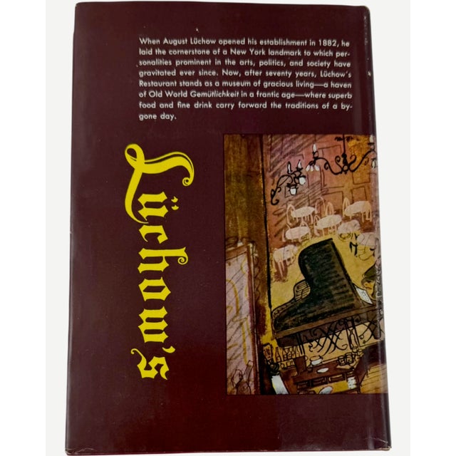 Luchow’s German Cookbook 1952 Ludwig Bemelmans Historic Nyc Restaurant For Sale - Image 12 of 13