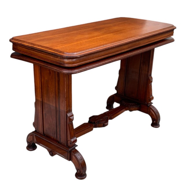 Victorian Antique Victorian Era Three Tier Dumbwaiter For Sale - Image 3 of 12