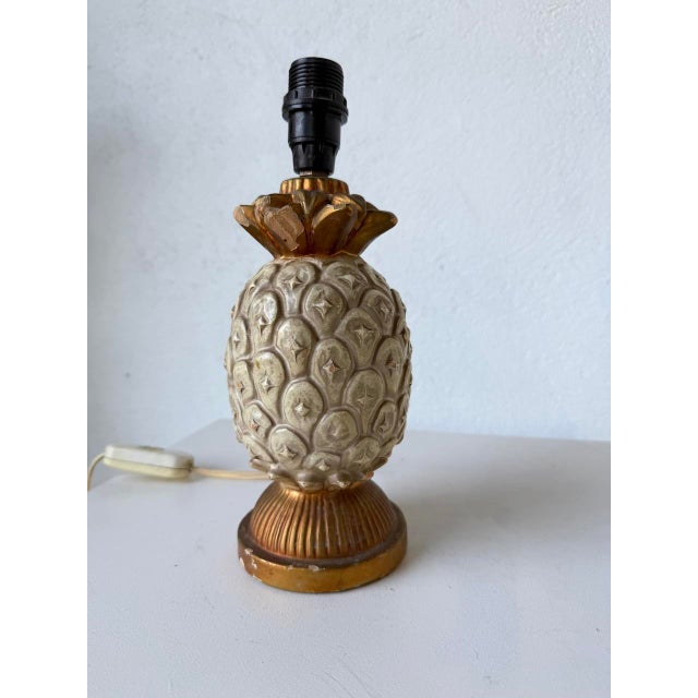 1950s Terracotta Pineapple Lamp Base, 1950s For Sale - Image 5 of 18