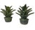 Pair of Vintage Moroccan Emerald Glazed Ceramic Cactus Taper Candle Holders For Sale - Image 4 of 12