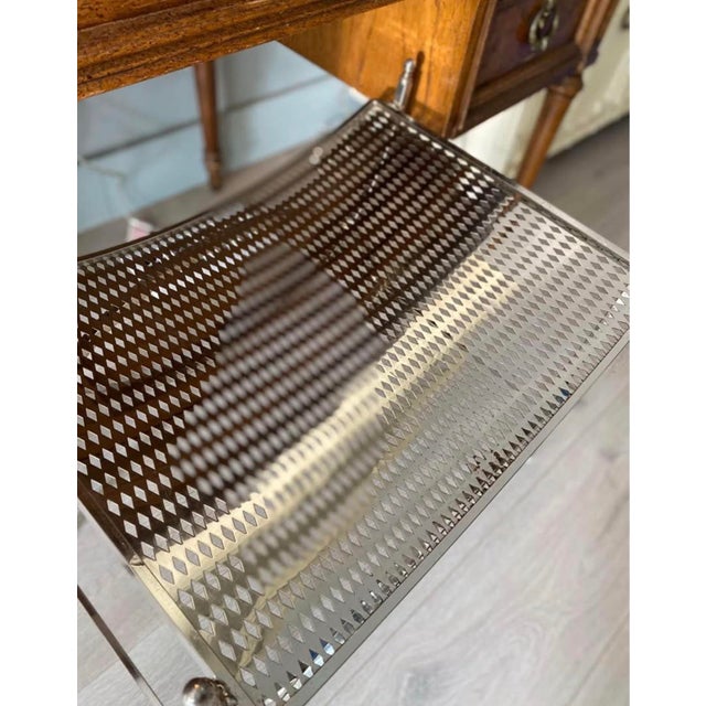 1960s 1960’s Hollywood Regency Style Vanity Bench or Stool For Sale - Image 5 of 8