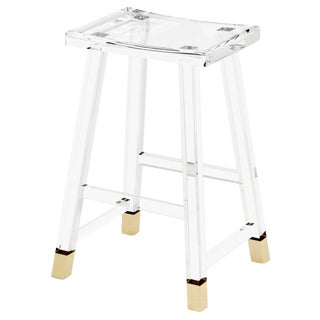 Reva Counter Stool - Brass