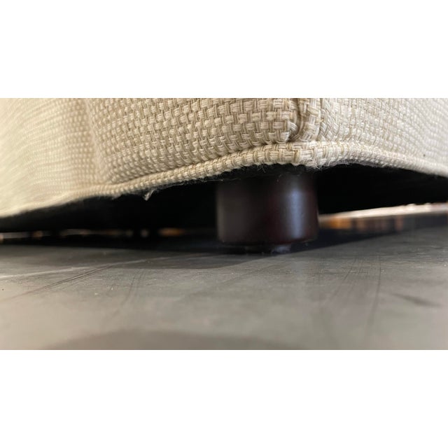 Ethan Allen Ivory Bennett 3-Pc Sectional Sofa For Sale - Image 9 of 10