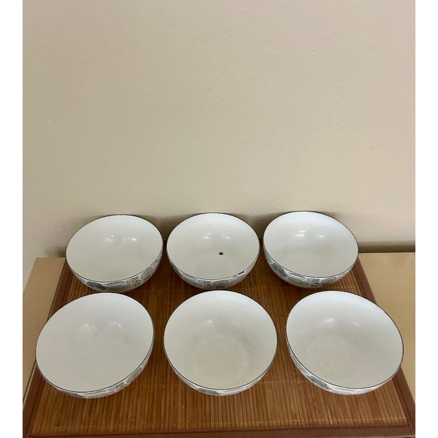 Mid-Century Modern Finel Mushroom Bowl Set - 7 Kaj Franck For Sale - Image 3 of 7