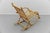 1960s Mid-Century Modern Rattan and Bamboo Rocking Chair, 1960s For Sale - Image 5 of 11