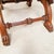 Vintage Renaissance Revival Carved Oak Chairs with Liberty Damask and Regal Tassels, 1970s, Set of 2 For Sale - Image 3 of 14