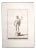 Carlo Nolli, Ancient Roman Statue, Original Etching, 18th-Century For Sale