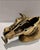 1960s Ted Arnold Ltd. Brass Tone Metal Horse Head Tape Dispenser For Sale - Image 4 of 10