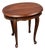 Hekman Furniture Queen Anne Cherry Wood Side Table For Sale