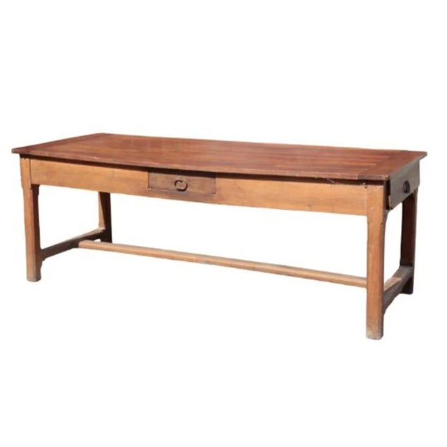 French Country House Table in Cherrywood, 1850 For Sale - Image 13 of 13