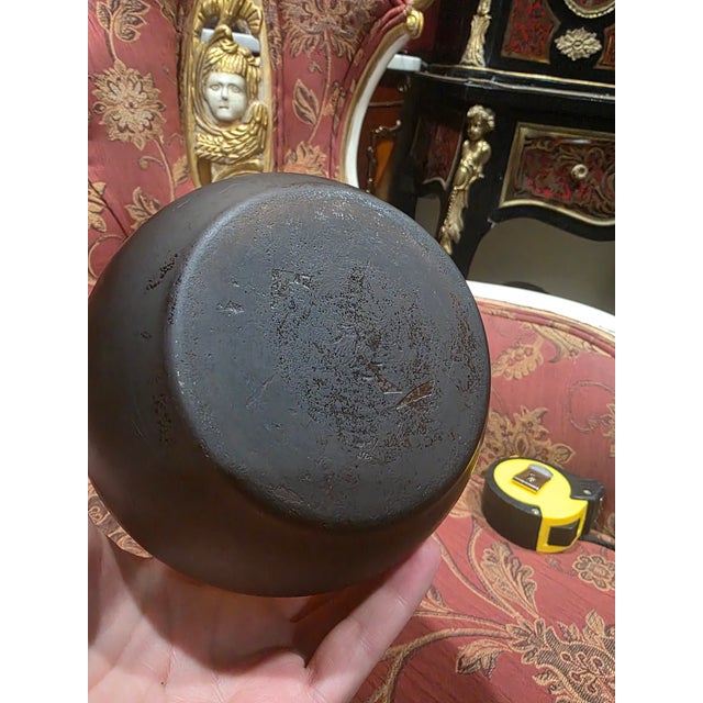 Antique Emile Gallé Style French Art Nouveau Landscape Glass Vase, 14.3" For Sale In Los Angeles - Image 6 of 10