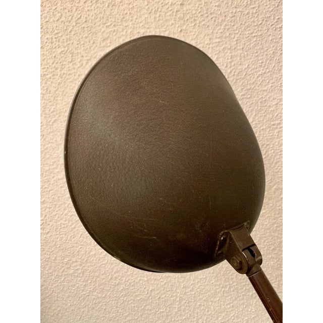 Metal Bauhaus Bureau or Piano Lamp by Bag Turgi, 1940s For Sale - Image 7 of 10
