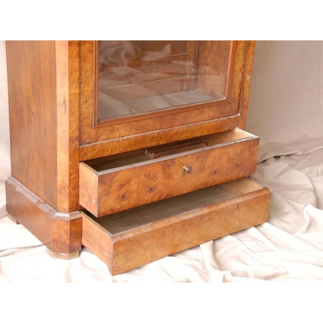 Wood French Showcase Cabinet, 1880s For Sale - Image 7 of 9