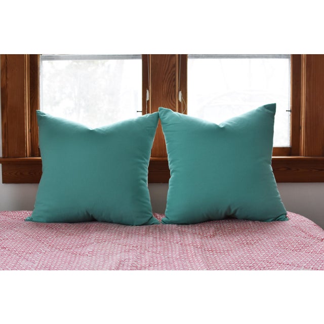 Custom Ikat Euro Pillows A Pair Chairish