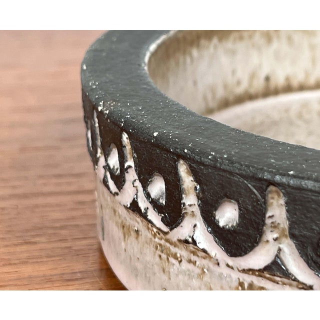 Mid-Century Modern Danish Studio Pottery Bowl from Lovemose, 1960s For Sale - Image 5 of 13