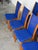 Beautiful set of 8 Danish modern dining chairs manufactured by Skovby in Denmark. Crafted in teak, these chairs feature...