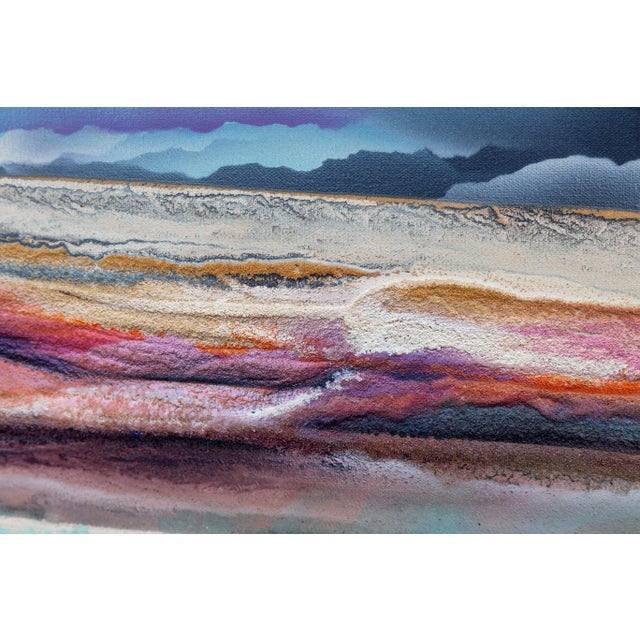 Seascape, Large Painting 1988 by Elba Alvarez For Sale In New York - Image 6 of 6