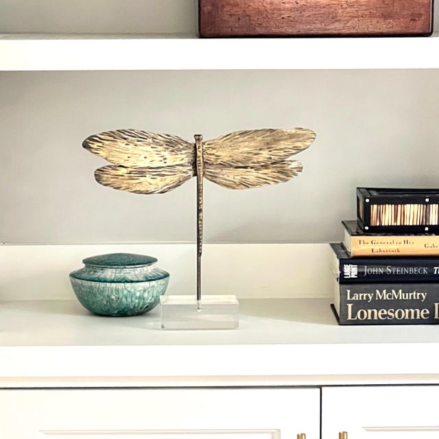 Dragonfly on Acrylic Tabletop Accessory For Sale In Dallas - Image 6 of 6