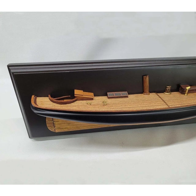 Fine Half Model of the Schooner Yacht America P-SM383 For Sale In Boston - Image 6 of 7