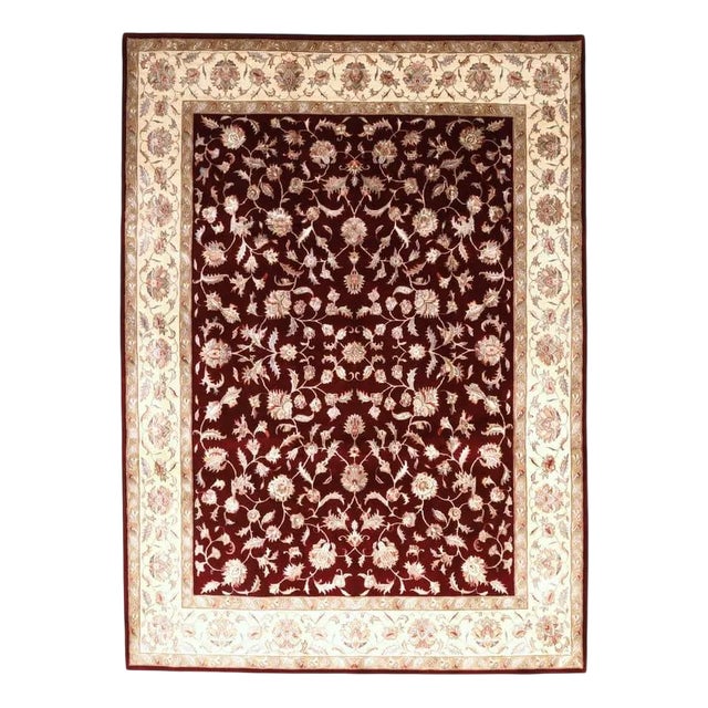 Middle Eastern Tabriz Rug For Sale