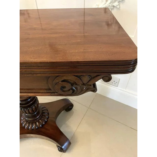 Antique Mahogany William IV Tea Table For Sale - Image 10 of 15